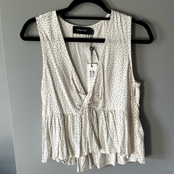 MINKPINK • Polka Dot Tank - Picture 4 of 10